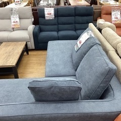 KL-81【新入荷　アウトレット】パナメーラ　カウチソファ2点セット　グレー