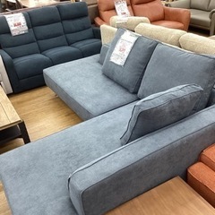 KL-81【新入荷　アウトレット】パナメーラ　カウチソファ2点セット　グレー