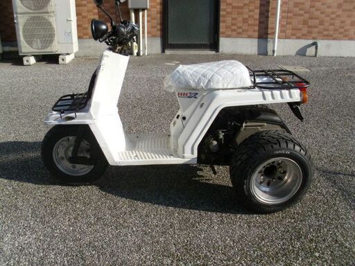 購入済み！】ノーヘル！ホンダ ジャイロX（白） 2スト（中期型