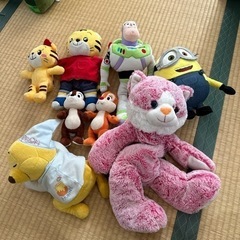 ぬいぐるみ　いろいろ　ミニオン  しまじろう　他