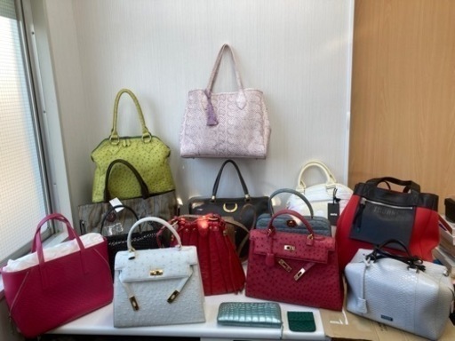 早い者勝ち‼️ 【D】高級バッグ オーストリッチ・ワニ皮多数、財布、おまけまとめて18個激安❗️