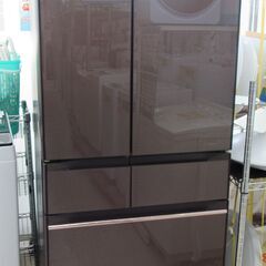 HITACHI / 日立 6ドア冷蔵庫 602L 自動製氷機能付...