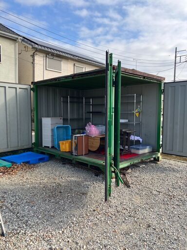 ◆◇【さいたま市緑区】JRコンテナ　両面開き扉　１２ｆｔ　コンテナ　（約ｍ　ｗ3.6　ｄ2.4　ｈ2.6）　コンテナのみ◇◆
