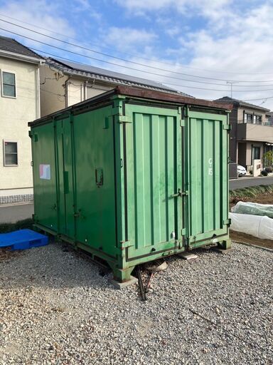 ◆◇【さいたま市緑区】JRコンテナ　両面開き扉　１２ｆｔ　コンテナ　（約ｍ　ｗ3.6　ｄ2.4　ｈ2.6）◇◆ ◇◇【さいたま市緑区】JRコンテナ 両面開き扉 12ft コンテナ （約