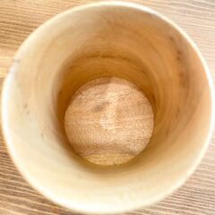 新品未使用】木のコップ タンブラー 木の食器 木工房 一点物 