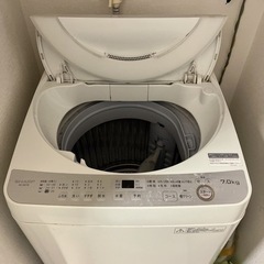 【ネット決済】洗濯機 SHARP 7kg ES-GE7B