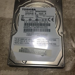 東芝 2.5inch HDD 640GB SATA Window...