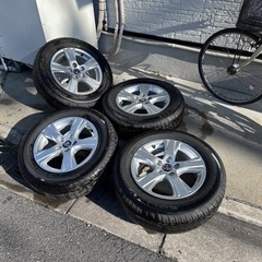 アルファード30純正ホイールタイヤセット4本走行1000km以内