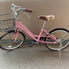 子供用自転車　20インチ　可愛いピンク　お値下げ対応します。