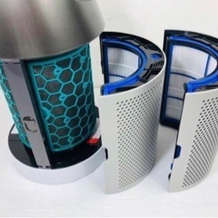 ダイソン空気清浄機　エアマルチプライアーAM03NWSフロアーファンSL ホワイト/シルバー