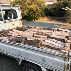 薪ストーブ用　クヌギ　軽トラ平積み　15000円