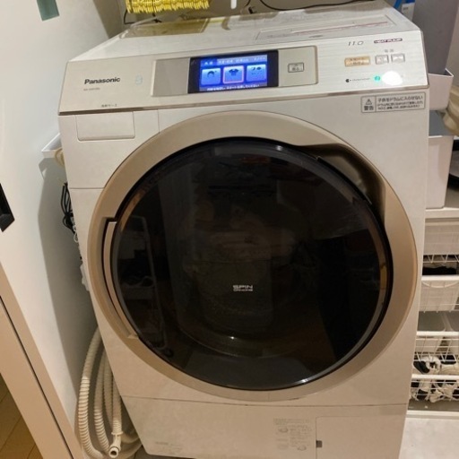 Panasonic ドラム式洗濯機　タッチパネル式　温水洗浄あり