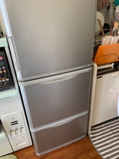 美品中古SHARP2016年製冷凍冷蔵庫SJ-W352B-N