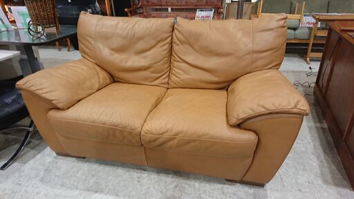 価格見直しました！NATUZZI｜ナツッジ｜総本革｜2人掛ソファ