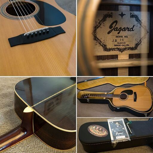 Jagard JD-25 1975年寺田楽器製造 ハードケース付属 Jagard JD-250