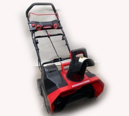 ☆お取り引き中☆　電動除雪機 ハイガー POWER WORKS  SNOW THROWER SNE402【自社配送は札幌市内限定】