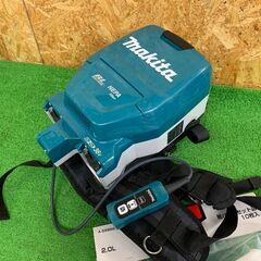 【中古品】マキタ 充電式掃除機 VC261DZ（本体のみ） マキタ マキタ(makita) VC261DZ 充電式背負いクリーナー 18V+18V