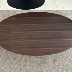 アルモニア　楕円型センターテーブル