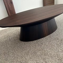 アルモニア　楕円型センターテーブル