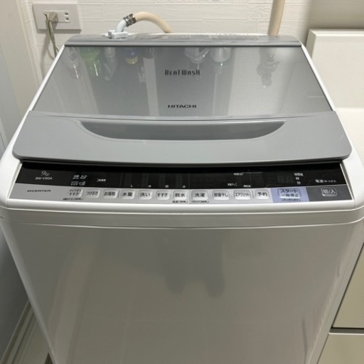HITACHI 洗濯機　2016年式　9キロ　【交渉中】