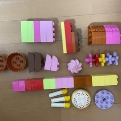 レゴ デュプロ ピンクのケーキブロックセット