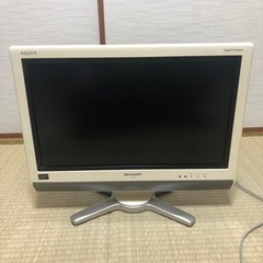 シャープ　20インチ液晶テレビ　2009年製