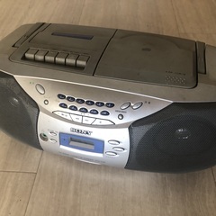 SONY CDラジカセ　CFD-S26（ジャンク品）