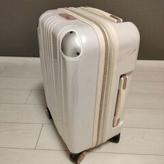 スーツケース キャリーケース 機内持込み 白 ホワイト