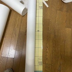 生のり付け壁紙　ホワイト　1m*10メートル