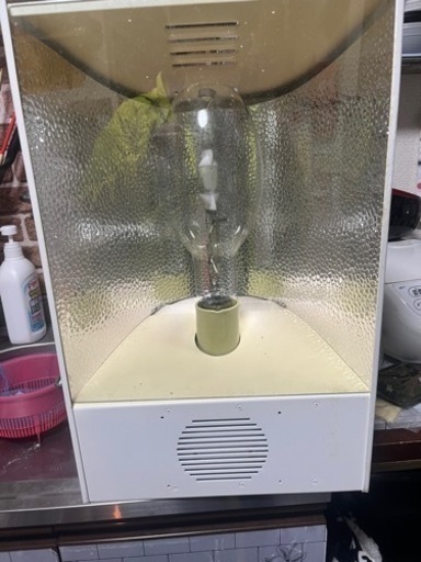 HydroFarm本体+メタハラ\u0026高圧ナトリウムランプ