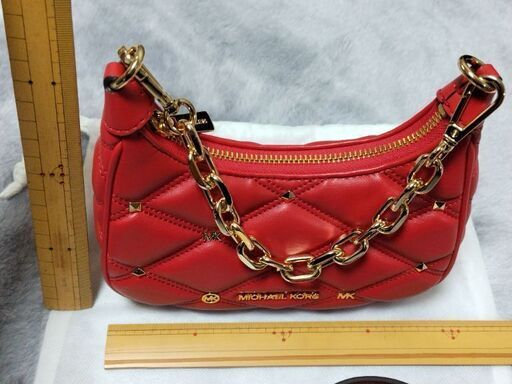 【Michael Kors】CORA ジップ ポシェット　スモール　マイケルコース ショルダーバッグ ハンドバッグ Michael Kors】CORA ジップ ポシェット スモール マイケルコース