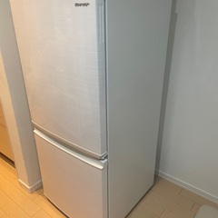 【無料でお譲りします】冷蔵庫・SHARP SJ-D14F-W 2...