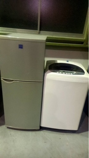 ⭕配達と設置無料です⭕140リットル冷蔵庫と4.6キロ洗濯機です⭕