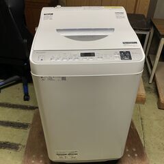 【美品】2021年製 乾燥機能付き 洗濯機 SHARP ES-T...