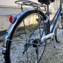 519、ブリヂストンママチャリ27インチ緑