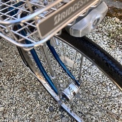 519、ブリヂストンママチャリ27インチ緑