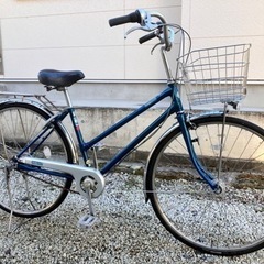 519、ブリヂストンママチャリ27インチ緑