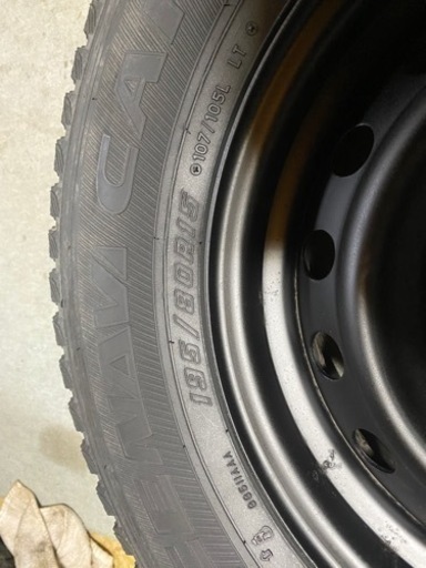 ハイエース スタッドレスホイール GOODYEAR ICENAVI 195/80 R15