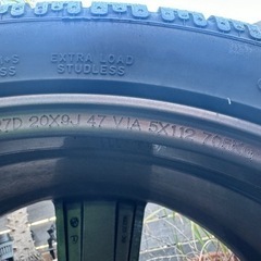 アルミホイール w213amg63用スタッドレス20インチ4本セット