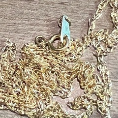 17000円 18金 18k 18K ネックレス 長め54センチ 新品 未使用 刻印あり 名護