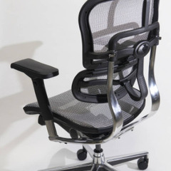 売り切れ次第終了 ☆台数ございますご相談ください Ergohuman エルゴヒューマン デスク オフィス チェア ハイバック メッシュ 高機能 人気のグレー