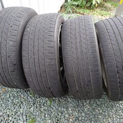 中古　トーヨー ナノエナジー3プラス サマータイヤ 205/50R17 HotStuff Laffite LE-04 ホイールセット 4本 17インチ 17 X 7 +48 5穴 100