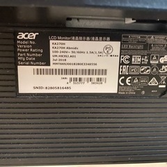 Acer モニター ディスプレイ AlphaLine 27インチ