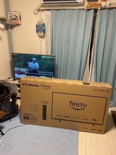 FUNI/fire tv 4K液晶TV 50V
