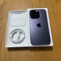 iPhone 14pro 128GB ディープパープル SIMフリー