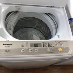 安心の6ヶ月保証付き！！Panasonic 全自動洗濯機　5.0kg売ります！