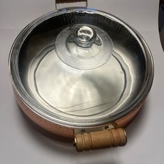 もらってください　銅製鍋　未使用！