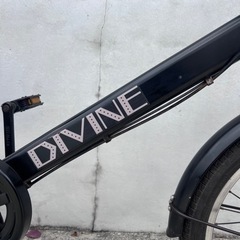 【程度良】福岡発 DIVINE ミニベロ? 20インチ 6段切替 自転車 オシャレ