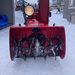 HONDA除雪機　7馬力　　決まりました