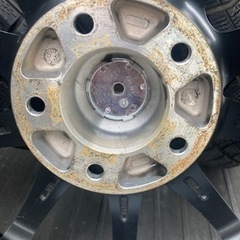 社外18インチホイール、グッドイヤー　ナビ7 225/45-18スタッドレス